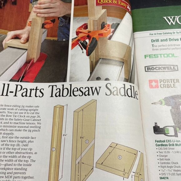 Wood Magazine Vol 29 Issue 214 No 5 Oct 2012 Match Stain to Old u - Picture 8 of 9